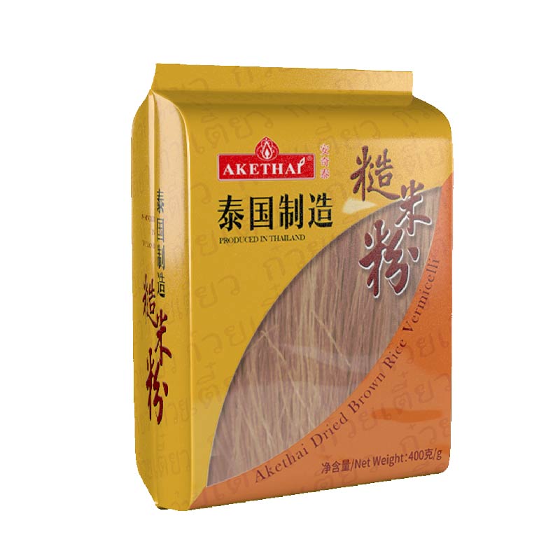Akethai Dried Brown Rice Vermicelli 1-01